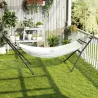 Soporte para Hamaca Largo 278 cm Cadena Ajustable con Estructura de Acero para Hamacas de 2,75-4 m Carga 150 kg ... - Ogal.Es