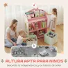 Estantería Infantil para Juguetes con Cajones de Tela Estantes Abiertos Diseño de Zorros Organizador de Juguetes... - Ogal.Es