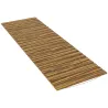 Camino de Jardín de Madera 120x38 cm Pasarela Recta Enrollable para Exteriores Resistente a la Intemperie Carbon... - Ogal.Es