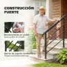 Barandilla de Escalera 131 cm Pasamanos para Escalera con Kit de Instalación Ángulo Ajustable para 1-4 Escalones... - Ogal.Es
