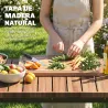 Carrito de Barbacoa de 2 Niveles Mesa Auxiliar para Barbacoa Móvil con Ruedas Portabebidas Ganchos Asa Negro y M... - Ogal.Es