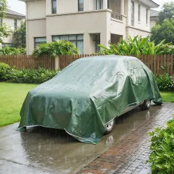 Lona Impermeable Exterior 4x6 m Toldo PE 90 g/m² Protección UV con Ojales Reforzados para Leña Muebles de Jardín... - Ogal.Es