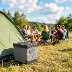 Inodoro Portátil WC Portátil de PP con 12 Paquetes de Agente Solidificante y 12 Bolsas Carga 100kg Exterior Gris... - Ogal.Es