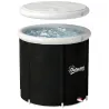 Bañera de Hielo 280L Bañera Hinchable Portátil para Recuperación de Atletas con Cubierta y Bomba Ø78x71 cm - Ogal.Es