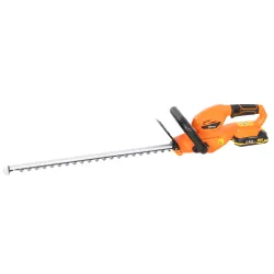 Cortasetos Batería 18V con Batería de 2000mAh Hoja de Doble Acción 51 cm Motor sin Escobillas y Cargador Naranja - Ogal.Es