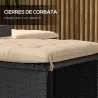 Juego de 6 Cojines para Sillas de Comedor 40x40 cm 6 Piezas Cojines para Sillas de Jardín Acolchados con Cintas ... - Ogal.Es