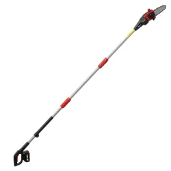 Motosierra Eléctrica Extensible 1,94-2,56 m con 2 baterías 4,0 Ah Cargador Doble Bloqueo Lubricación Automática - Ogal.Es