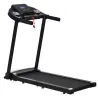 Cinta de Correr para Casa 1-12 KM/H 1,5HP con 12 Programas Ruedas Pantalla LED y Soporte para Móvil para Hogar O... - Ogal.Es