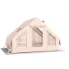 Tienda de Campaña Inflable con Apertura de Chimenea y Claraboya Bomba Bolsa UPF30+ para 4 Estaciones Impermeable... - Ogal.Es