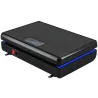 Plataforma Vibratoria con 120 Velocidades 5 Programas Pantalla LED Luz Mando a Distancia 2 Bandas Elásticas Negro - Ogal.Es