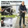 Hidrolimpiadora de Alta Presión 1600W 120 Bar con Bomba Boquilla Ajustable y Parada Automática 29,5x22x60 cm Ama... - Ogal.Es