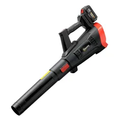 Soplador de Hojas Sin Cable 18V con 2 Baterías de 4.0Ah y Cargador Motor sin Escobillas 600W 3 Velocidades Negro - Ogal.Es