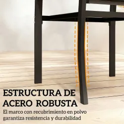 Conjunto de Mesa y Sillas de Terraza Exterior 3 Piezas con 2 Sillas de Textilene Mesa de Vidrio Templado Gris Claro - Ogal.Es