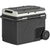 Nevera Portátil Eléctrica 49L con Compresor Doble Zona Control por App Ruedas Asa Telescópica -20? a 20? y Puert... - Ogal.Es
