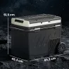 Nevera Portátil Eléctrica 49L con Compresor Doble Zona Control por App Ruedas Asa Telescópica -20? a 20? y Puert... - Ogal.Es