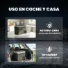 Nevera Portátil Eléctrica 49L con Compresor Doble Zona Control por App Ruedas Asa Telescópica -20? a 20? y Puert... - Ogal.Es