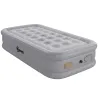 Colchón Hinchable Individual Plegable con Bomba Inflado 3 Min Desinflado 2 Min Bolsa Carga 200 kg 190x97x39 cm Gris - Ogal.Es