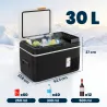 Nevera Portátil Eléctrica 30L con Compresor Control por App Pantalla Luz LED Asa Modos ECO y MAX de -20? a +20 ?... - Ogal.Es