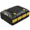 Bolsa de Techo para Coche 594L Impermeable con 6 Correas Alfombrilla Antideslizante Ganchos para Vehículos Amarillo - Ogal.Es