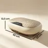 Plataforma Vibratoria con 20 Niveles de Velocidad 3 Programas Pantalla LED Control Remoto para Hacer Ejercicio e... - Ogal.Es