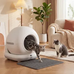 Arenero Gatos Autolimpiable 72L Extragrande Control por APP Control de Olores y Ruido Sensores de Seguridad Alfo... - Ogal.Es