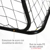 Portería de Fútbol para Niños con Lona de Precisión y Puntería para Entrenamiento y Perfeccionamiento 240x88x174... - Ogal.Es