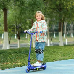 Patinete Eléctrico para Niños con Luces LED Acelerador de Pulgar y Ruedas sin Pinchazos Velocidad de hasta 10 km... - Ogal.Es