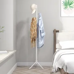 Perchero de Pie de Madera Forma de Árbol con 8 Ganchos para Colgar Ropa Bolsos en Pasillo Entrada 40x40x165 cm B... - Ogal.Es