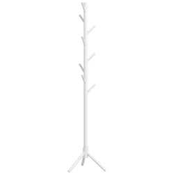 Perchero de Pie de Madera Forma de Árbol con 8 Ganchos para Colgar Ropa Bolsos en Pasillo Entrada 40x40x165 cm B... - Ogal.Es