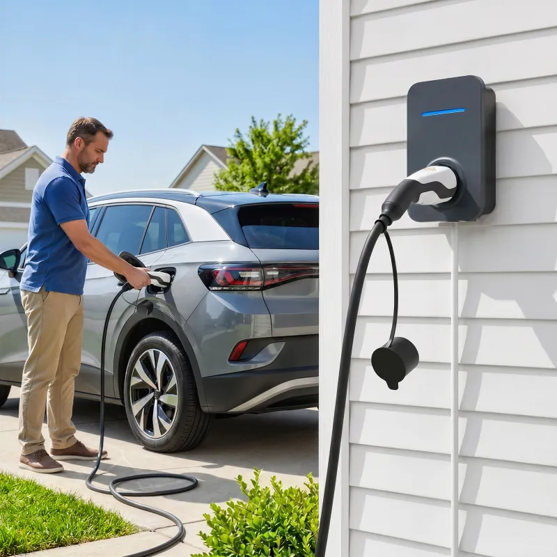 Cable de Carga Coche Eléctrico Tipo 2, 22kW 32A Modo 3 Trifásico 5m con IP65 Paño de Limpieza y Bolsa para EV y ... - Ogal.Es