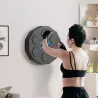 Máquina Boxeo Musical Pared con Conexión Bluetooth y Luces LED para Adultos y Niños en Casa Gimanasio Negro - Ogal.Es