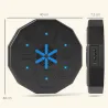 Máquina Boxeo Musical Pared con Conexión Bluetooth y Luces LED para Adultos y Niños en Casa Gimanasio Negro - Ogal.Es