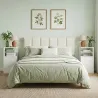 Juego de 2 Mesillas de Noche Dormitorio con Puerta Compartimentos Abiertos para Espacios Reducidos 25x30x60 cm B... - Ogal.Es