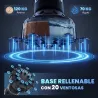 Saco de Boxeo de Pie para Adultos 180 cm con Absorción de Impactos Guantes Base Rellenable de Arena 120 kg o Agu... - Ogal.Es