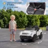 Coche Eléctrico SUV para Niños Land Rover Defender 12?V Mando a Distancia Suspensión Arranque Suave 2,7-4,5 km/h... - Ogal.Es