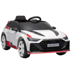 Coche Eléctrico para Niños Audi RS 6 Avant GT 12V con Mando a Distancia 2,4G Motor Doble Arranque Progresivo Sus... - Ogal.Es
