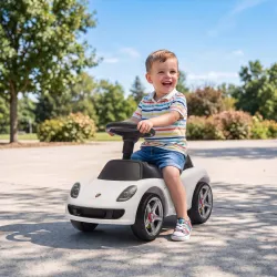Correpasillos para Bebés de 18-36 Meses Licencia de Porsche con 2 Faros Bocina Sonido de Arranque 63x28,5x38 cm ... - Ogal.Es