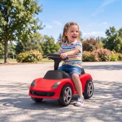 Correpasillos para Bebés de 18-36 Meses Licencia de Porsche con 2 Faros Bocina Sonido de Arranque 63x28,5x38 cm ... - Ogal.Es