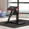 Máquina de Bíceps y Tríceps 2 en 1 Banco de Curl Predicador con Asiento Ajustable en Altura para Gimnasio Casa - Ogal.Es