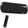 Calefactor Eléctrico de Pared 2000W con 3 Modos Pantalla LED Termostato Temporizador y Oscilación Negro - Ogal.Es
