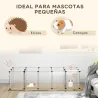 Valla para Mascotas DIY con 20 Paneles y Tapete Parque para Animales Pequeños para Cobayas y Erizos 175x70x45 cm... - Ogal.Es