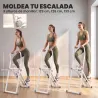 Stepper de Escalera para Casa Plegable con 3 Niveles de Resistencia Manillar Ajustable Monitor LCD Soporte para ... - Ogal.Es