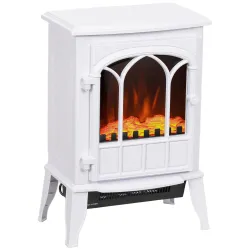 Chimenea Eléctrica 1000W/2000W Efecto de Llama Temperatura Ajustable y Protección Sobrecalentamiento para 15-30 ... - Ogal.Es