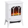Chimenea Eléctrica 1000W/2000W Efecto de Llama Temperatura Ajustable y Protección Sobrecalentamiento para 15-30 ... - Ogal.Es