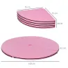 Colchoneta Pole Dance Plegable Portátil Alfombra de Pole Dance Ø150x5 cm para Casa Gimnasio Entrenamiento Danza ... - Ogal.Es