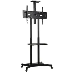 Soporte de TV con Ruedas para Televisores de 32-75 Pulgadas Altura Ajustable Ruedas con Freno VESA máx. 400 x 60... - Ogal.Es