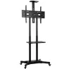 Soporte de TV con Ruedas para Televisores de 32-75 Pulgadas Altura Ajustable Ruedas con Freno VESA máx. 400 x 60... - Ogal.Es