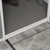 Cobertizo de jardín 1,54 m² para herramientas puerta con cerradura, ventilación y ventana dim. 122cm L x 149cm A... - Ogal.Es