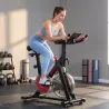 Bicicleta Estática con APP Bluetooth Resistencia Magnética Volante de 8 kg Pantalla LCD Asiento y Manillar Ajust... - Ogal.Es