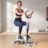 Máquina Elíptica 3 en 1 Silenciosa con Asiento Resistencia Magnética Regulable Pantalla LCD Compatible con App B... - Ogal.Es